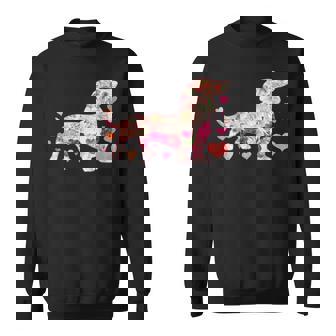 ダックスフント 解体新書 ミニチュアダックス 犬の飼い主 ダックスフント ギフト おもしろ犬 ダックスフント スウェットシャツ - Kawaiitshirt