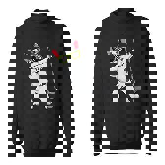 ダビングフレンチブルドッグゴルフフレンチドッグダブゴルファーギフト スウェットシャツ - Kawaiitshirt