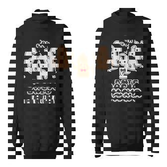 ダンシング ハニワ 踊る埴輪 ダンス【ゆるフレンズ】ハニワくん 歴史土器 キャラクター かわいい イラスト スウェットシャツ - Kawaiitshirt