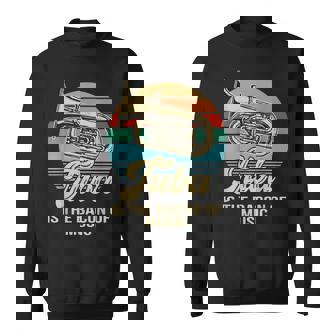 チューバは音楽の頂点チューバヴィンテージ スウェットシャツ - Kawaiitshirt