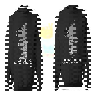 チル・ガイ・ドッグ・ティー・ファニー・チル・ガイ・ミーム スウェットシャツ - Kawaiitshirt