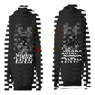 チワワ ママ チワワ 長髪 ママ ママ チワワ 犬 スウェットシャツ - Kawaiitshirt