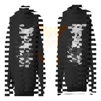 チワワ犬愛好家のためのポケットに入った面白いチワワ犬。 スウェットシャツ - Kawaiitshirt
