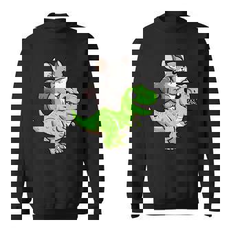 チンチラ T-Rex 恐竜 ペット おもしろい ティラノサウルス スウェットシャツ - Kawaiitshirt