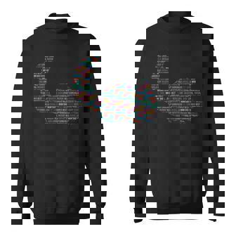 チンチラ愛好家へのチンチラの言葉のギフト チンチラ スウェットシャツ - Kawaiitshirt