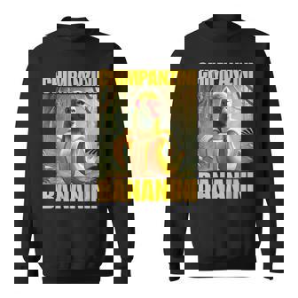 チンパンジーニ バナニーニ イタリアのブレインロットミーム スウェットシャツ - Kawaiitshirt