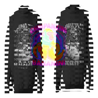 チンパンジーニ バナニーニ イタリアのブレインロットミーム スウェットシャツ - Kawaiitshirt