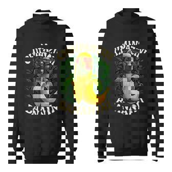 チンパンジーニ バナニーニ イタリアのブレインロットミーム スウェットシャツ - Kawaiitshirt