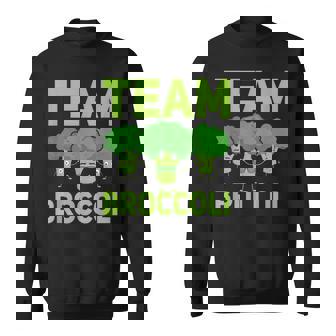 チーム ブロッコリー ビーガン ベジタリアン 植物ベース 野菜 スウェットシャツ - Kawaiitshirt