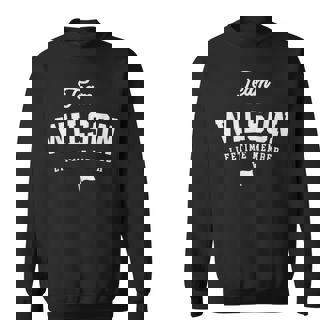 チームウィルソン生涯メンバーファニーネームウィルソン スウェットシャツ - Kawaiitshirt