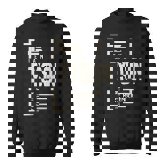 チームタイソン生涯メンバータイソン名 スウェットシャツ - Kawaiitshirt
