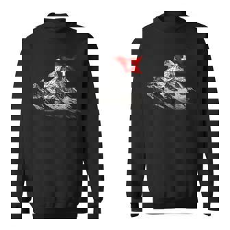 ツェルマットのマッターホルン スイス アルプス山脈 スウェットシャツ - Kawaiitshirt