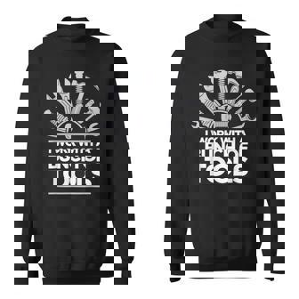 ツール 面白い メカニック 工具を使って仕事 お父さん 夫 ギフト アイデア スウェットシャツ - Kawaiitshirt