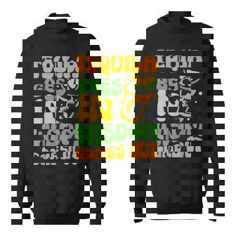 テキーラが知恵を生む 酒飲み ドリンク 飲酒 テキーラ スウェットシャツ - Kawaiitshirt