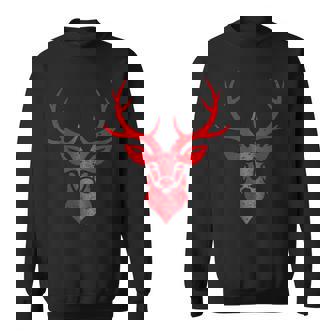 ディア シャレー アントラーズ レトロ スタッグ アントラーズ ヴィンテージ お土産 スウェットシャツ - Kawaiitshirt