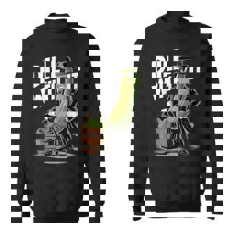 ディル ウィズ イット ピクルス キュウリ ピクルス おもしろピクルス スウェットシャツ - Kawaiitshirt