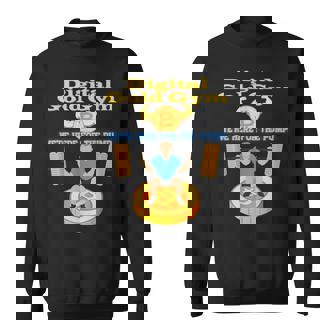 デジタルゴールドジム エクササイズ ビットコインギア クリプトジムウェア スウェットシャツ - Kawaiitshirt