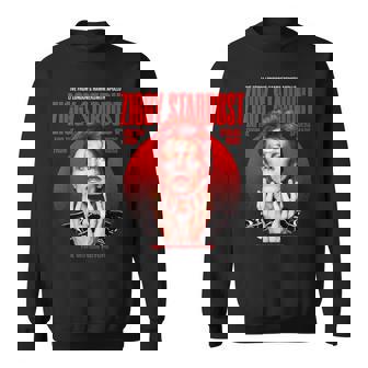 デヴィッド・ボウイ ジギー スターダスト モーションピクチャー カラー スキタ写真 スウェットシャツ - Kawaiitshirt