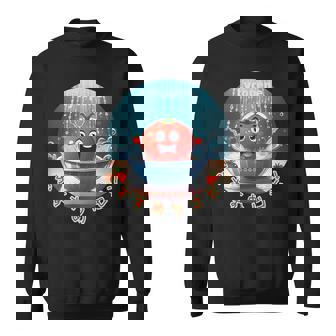 トマト 赤いトマト ピコピン おすすめリコピン おもしろトマト かわいいトマト スウェットシャツ - Kawaiitshirt