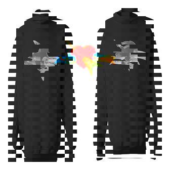 トム・ペティとハートブレイカーズのクラシックロゴ。 スウェットシャツ - Kawaiitshirt