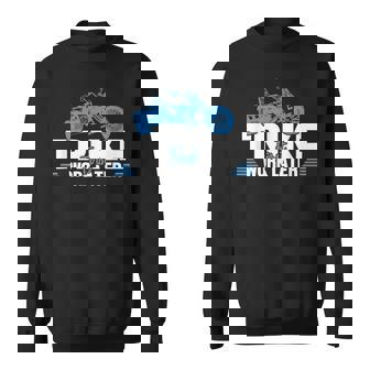 トライクファーストワーク後期三輪トライクバイクトライカートライクトライク スウェットシャツ - Kawaiitshirt