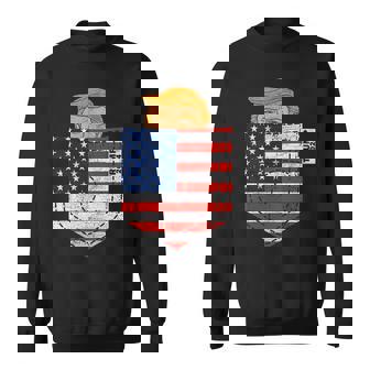 トランプ・イン・ユア・ポケットusa選挙 2024年7月4日のトランプ スウェットシャツ - Kawaiitshirt