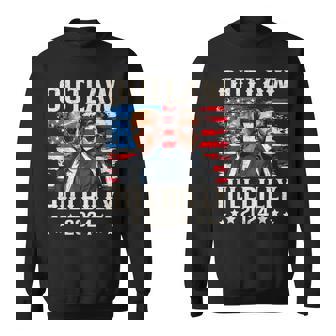 トランプ・ヴァンス'24 アウトロー・ヒルビリーアメリカ国旗ヴィンテージ スウェットシャツ - Kawaiitshirt