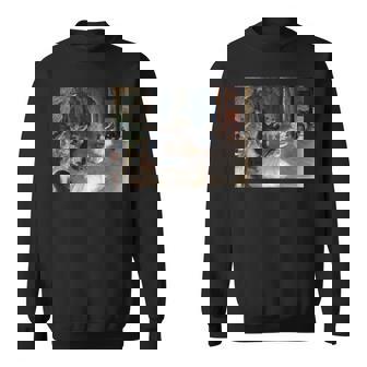 ドガ 舞台上でのリハーサル 現代美術 絵画 スウェットシャツ - Kawaiitshirt