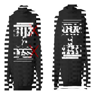 ドラムンベース Dnb 面白いモチーフ スウェットシャツ - Kawaiitshirt