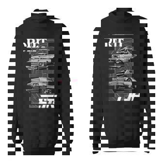 ドリフトカー ジャパニーズクラシックチューニングカー スウェットシャツ - Kawaiitshirt