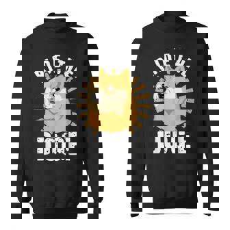 ドージコイン クリプト ライド ザ ドージ 面白い Memecoin スウェットシャツ - Kawaiitshirt