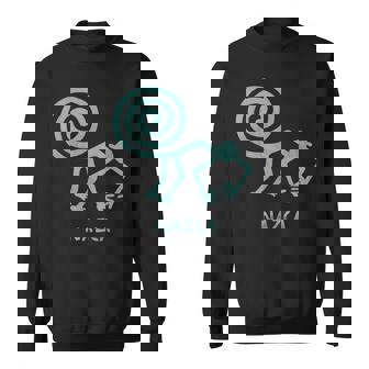 ナスカ ライン ペルー ジオグリフ 宇宙飛行士 ハチドリ モンキー スウェットシャツ - Kawaiitshirt