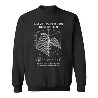 ナビエ・ストークス 方程式 物理学 数学 教師 オタク系 科学 スウェットシャツ - Kawaiitshirt