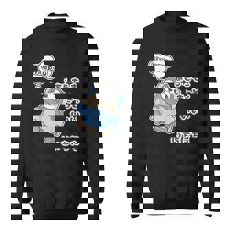 ナマケモノ さん『あしたも きっと いい いちにち』【どうぶつフレンズ】動物園の生き物 イラスト スウェットシャツ - Kawaiitshirt