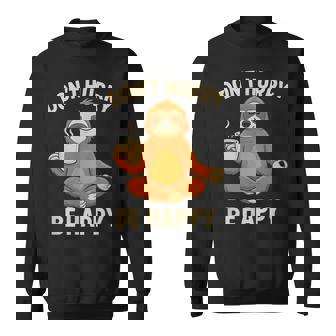 ナマケモノ コーヒー 瞑想 グラフィック 面白い スウェットシャツ - Kawaiitshirt