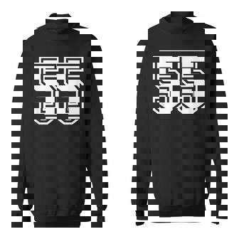 ナンバー55 スポーツジャージ ラッキーお気に入り番号 スウェットシャツ - Kawaiitshirt