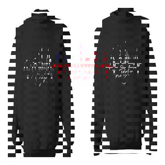 ニューヨーク スカイライン ハートビート自由の女神ニューヨークが大好きi Love New York スウェットシャツ - Kawaiitshirt