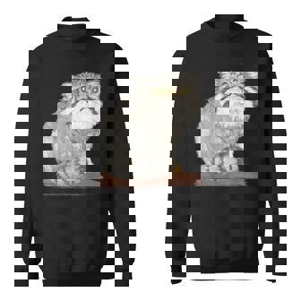 ネコ マヌルネコ 子猫 野生動物 スウェットシャツ - Kawaiitshirt