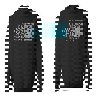 ノースショア ハワイ ヤシの木 ビンテージスタイル スウェットシャツ - Kawaiitshirt