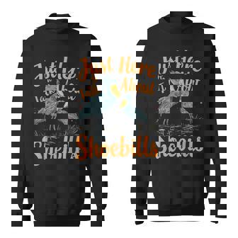 ハシビロコウについて話すだけ スウェットシャツ - Kawaiitshirt