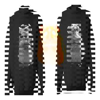 ハムスター げっ歯類 ゴールデンハムスター フィールドハムスター 小型ハムスター スウェットシャツ - Kawaiitshirt