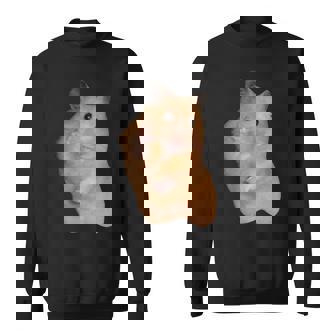 ハムスターミーム ピースサイン付き スウェットシャツ - Kawaiitshirt