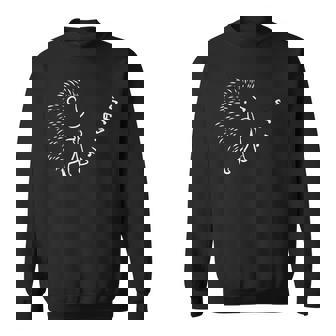 ハリネズミ クラリネット ハリネズミ オーナー スウェットシャツ - Kawaiitshirt