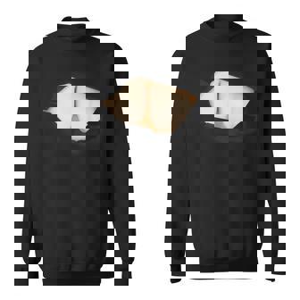 ハロウィン Oops I Tore My Clothes おっぱい 谷間コスチューム スウェットシャツ - Kawaiitshirt