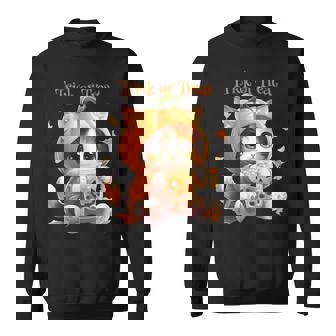 ハロウィン わがまま猫 ねこ ラーメン好き かわいい おもしろ マンガ スウェットシャツ - Kawaiitshirt