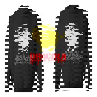 ハロウィン ホラー ドラキュラ ヴァンパイア ヴィンテージ コミックブック ムービー スウェットシャツ - Kawaiitshirt