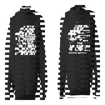 ハワイアン ウクレレ ウケ プレイヤーフラワー スウェットシャツ - Kawaiitshirt