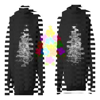 ハワイアン クリスマス ハイビスカス フラワー ツリー ハワイ トロピカル スウェットシャツ - Kawaiitshirt