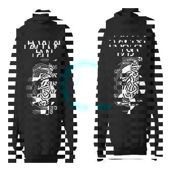 ハワイアン ホヌ ポリネシア トライバル ウミガメ ハワイ エスト 1959 スウェットシャツ - Kawaiitshirt