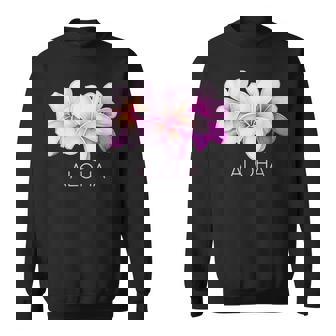 ハワイアンアロハプルメリアアート スウェットシャツ - Kawaiitshirt